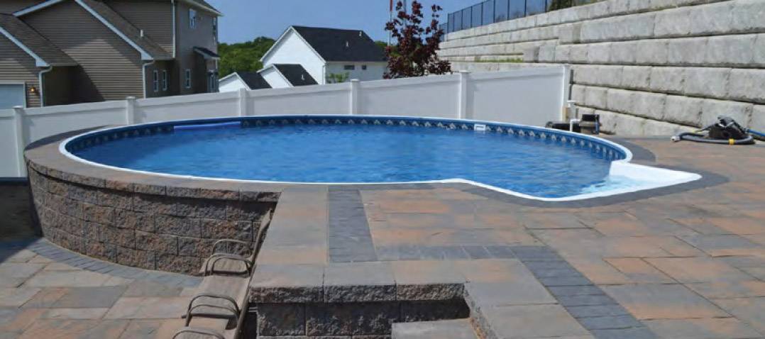 27 Ft W/Step Prov Round Ecotherm Pool - ECOTHERM POOLS